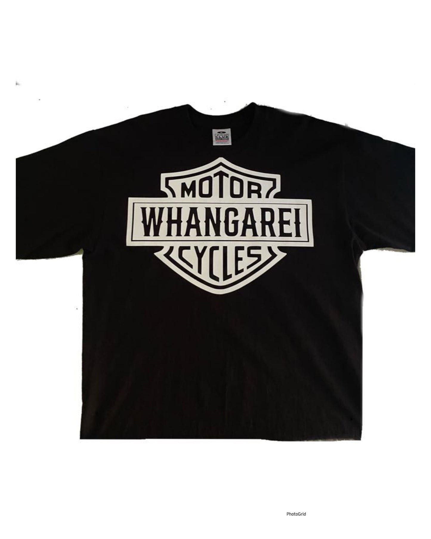 “MC/WHG” MEN'S HEAVYWEIGHT SHORT SLEEVE TEE - BLACK