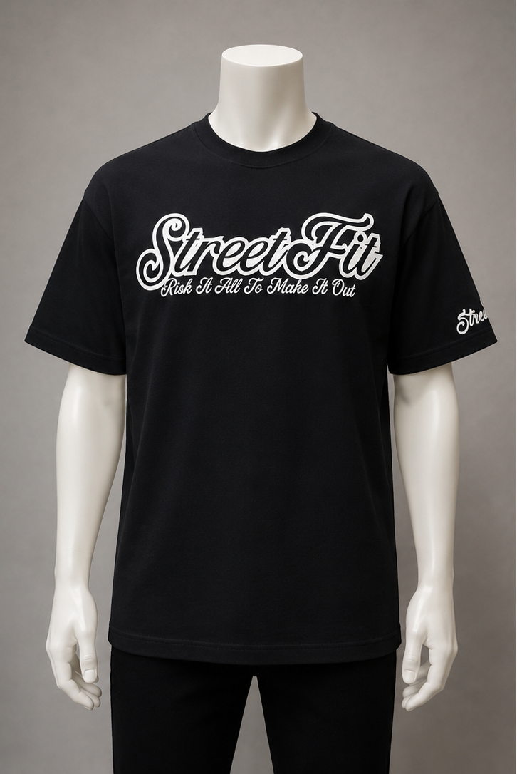 “STREETFIT.STYLE” MEN'S HEAVYWEIGHT SHORT SLEEVE TEE