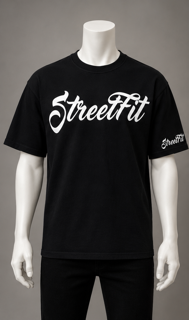 “STREETFIT.STYLE” MEN'S HEAVYWEIGHT SHORT SLEEVE TEE