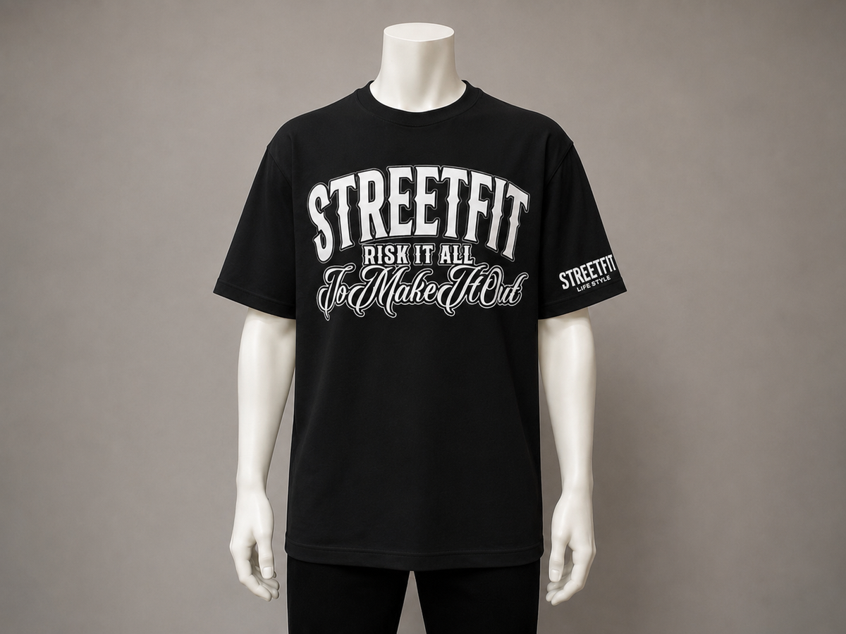 "RISK IT ALL" SHORT SLEEVE TEE