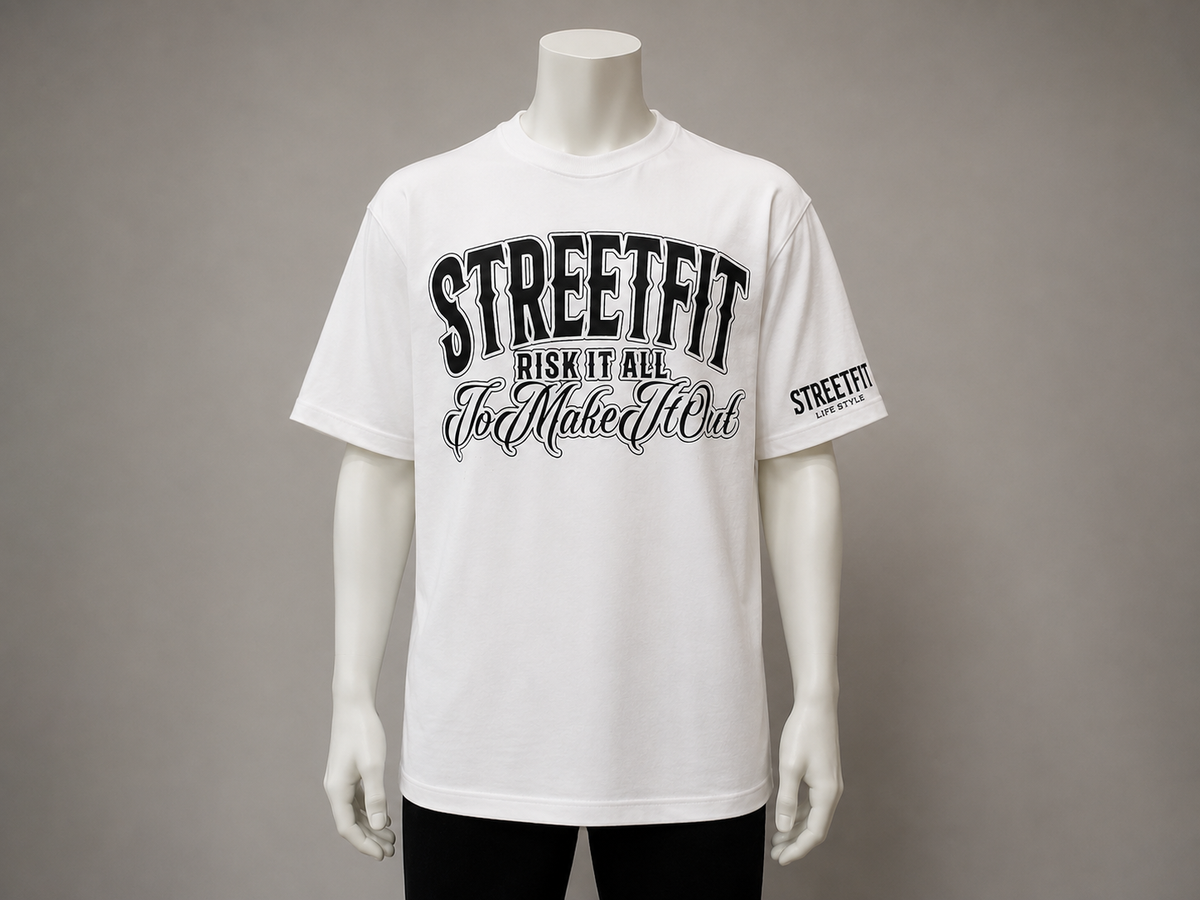 "RISK IT ALL" SHORT SLEEVE TEE